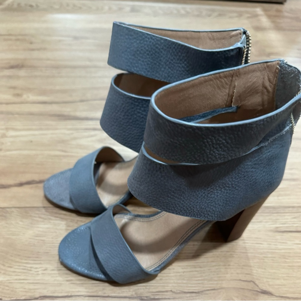 Slate Splendid Gladiator Open Toe Pump - image 2